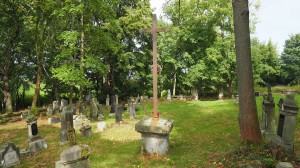 12 Hřbitov v zaniklé vsi Skoky Mariastock   